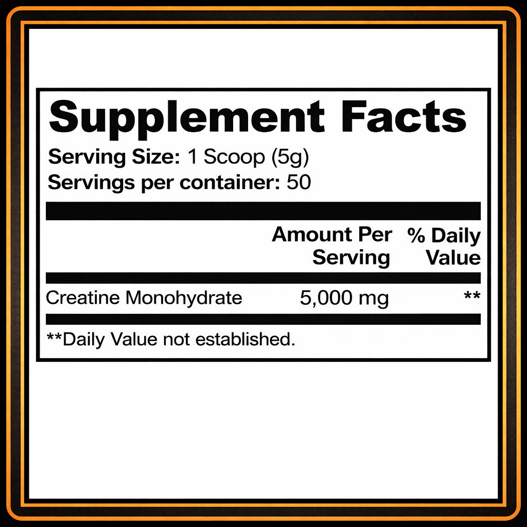 Clingman Creatine Monohydrate