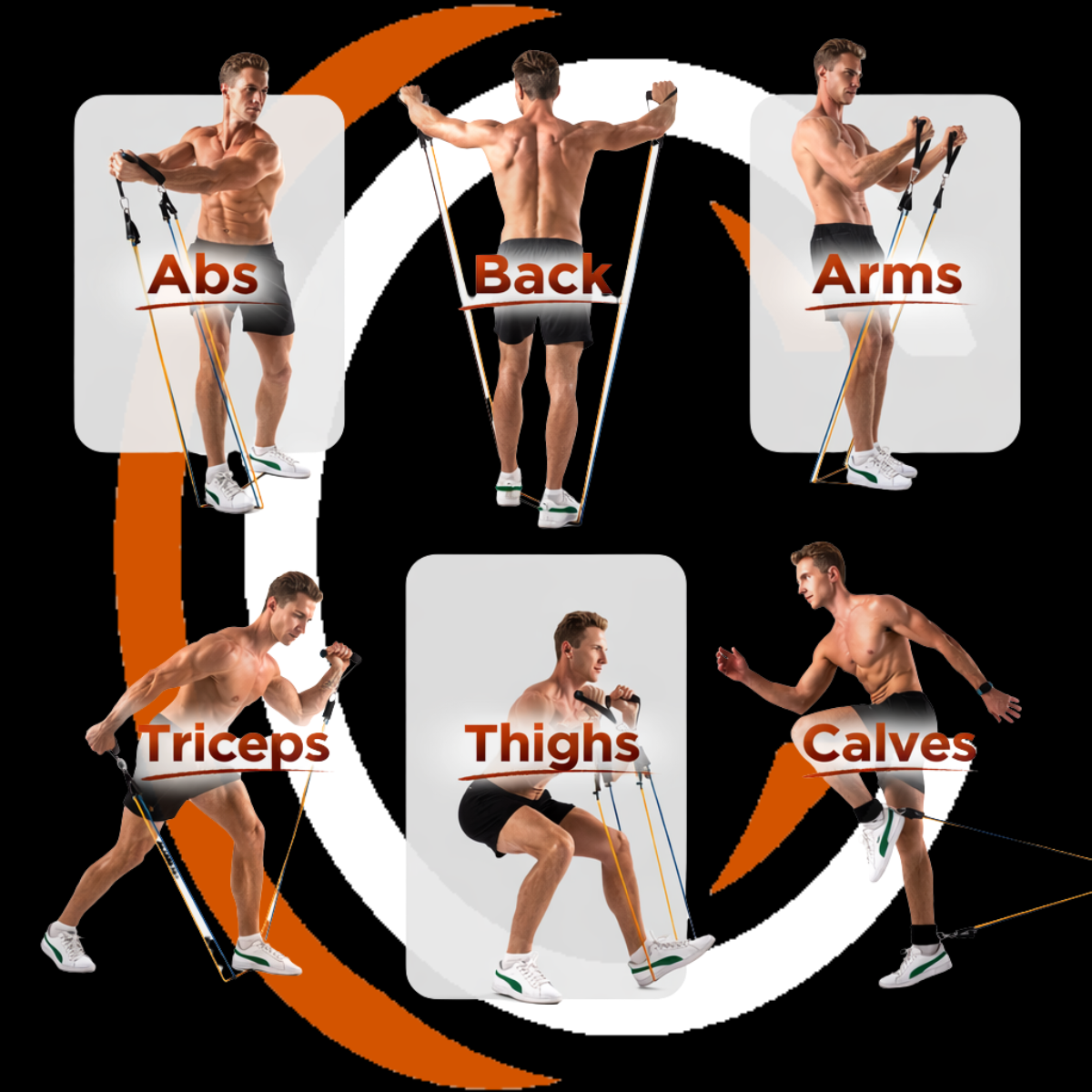 Clingman Resistance Bands Set