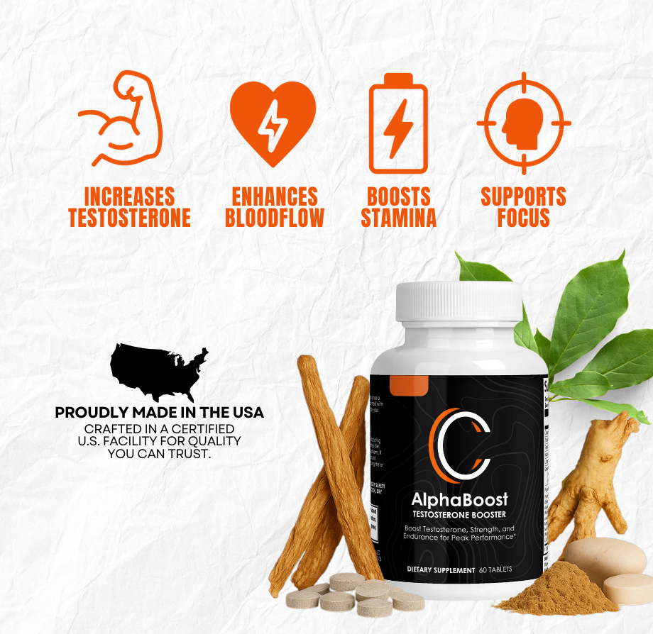 Alpha Boost Alpha Boost: The Clean Testosterone Support Supplement Made in the USA ...